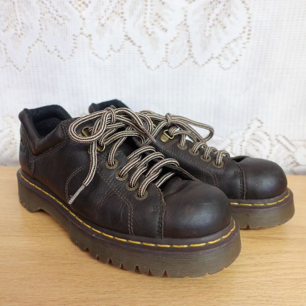 Dr Martens 10940 Oxford Shoes Sz Mens 8/Womens 9 Vintage Leather Academia Grunge